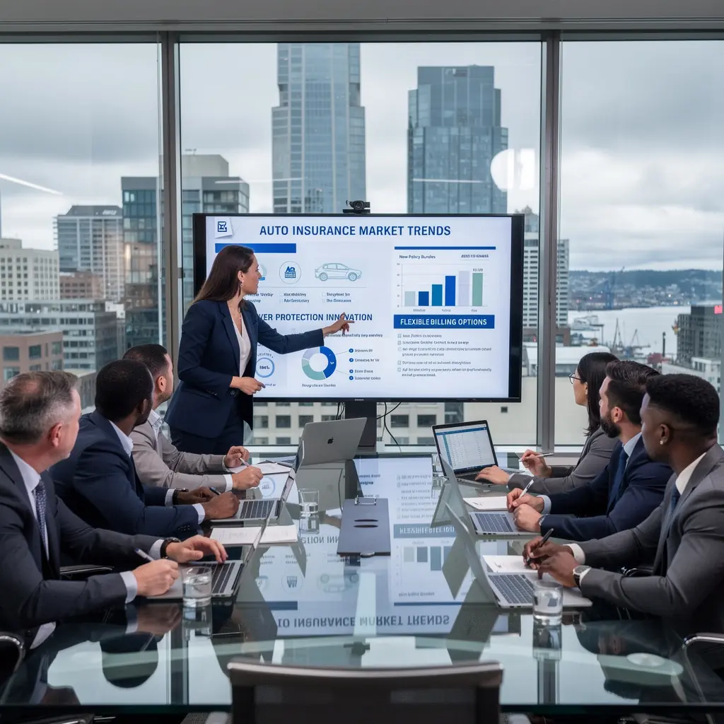 Страховка автомобиля с защитой для водителей на фоне дороги.